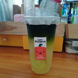 ชาเขียวน้ำผึ้งมะนาว (22 ออนซ์)