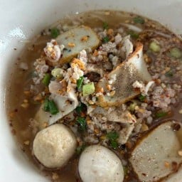ขมก๋วยเตี๋ยวหมู&ส้มตำลูกสาว(หลังวัดบางปรง)