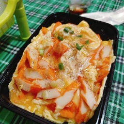 ข้าวไข่ข้นปูอัด