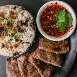 ข้าวผัดมันเนื้อ