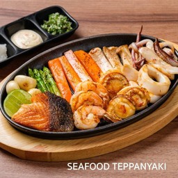 Seafood Teppanyaki ซีฟู้ดเทปปันยากิ set