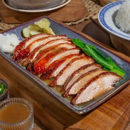 010.เป็ดย่าง (จาน)