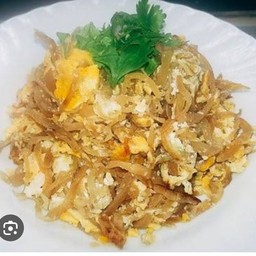 ไชโป๊ผัดไข่ราดข้าว