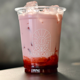 strawberry white choc สตอเบอร์รี่ไวท์ชอค