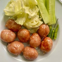 ไส้กรอกข้าววุ้นเส้น(ไม่เปรี้ยว)