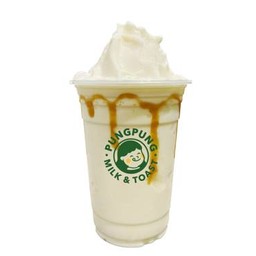 นมสดคาราเมลปั่น