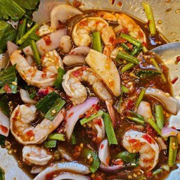ยำกุ้งสุก