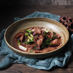 หมูย่างผัดกะปิ