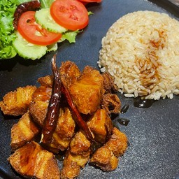 Crispy Vegan Pork with Tamarind Sauce