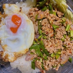 ข้าวราดลาบหมู