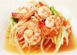 ตำกุ้งสุก