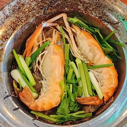 กุ้งอบวุ้นเส้น