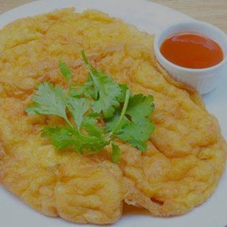 N18 Fermented Pork Omelette 煎蛋卷泰式酸辣猪肉香肠