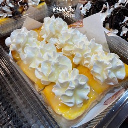 ปังปิ้งเนย+วิป+นมข้นหวาน