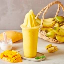 มะม่วง กล้วยหอมสมูทตี้