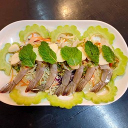กุ้งแช่น้ำปลา