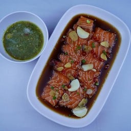 แซลม่อนดองซีอิ๊วเกาหลี