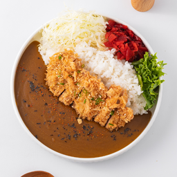 ข้าวแกงกะหรี่ไก่คัตสึ