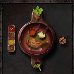 CHICKEN STEAK WITH BLACK PEPPER MUSHROOM SAUCE