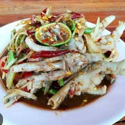 ตำตีนไก่