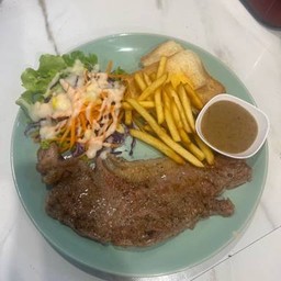 สเต็กเนื้อสันนอก