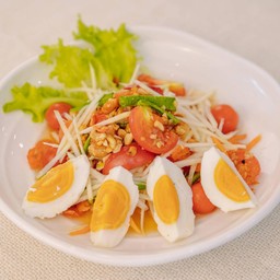 ส้มตำไข่เค็ม