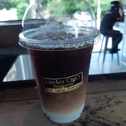 Vegan Ice Latte coffee