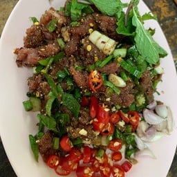 ก้อยเนื้อดิบ(ขม)