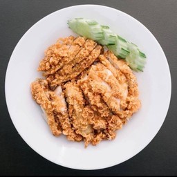 ไก่ทอดสับ จานใหญ่พิเศษ