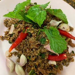 ก้อยเนื้อสุก(ขม)