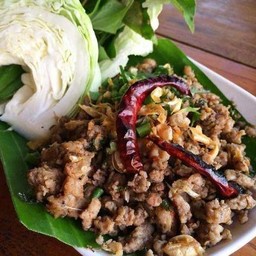 ลาบปลาคั่ว