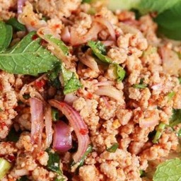 ลาบหมูสับ
