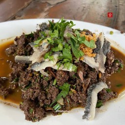 ลาบควายคั่ว