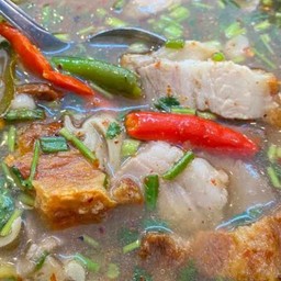 ต้มแซ่บหมูกรอบ1ขีด
