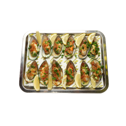 หอยแมลงภู่ GRILLED MUSSEL 蒜蓉青口贝一打 9 ฟรี/Free/送 3