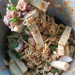 ลาบมาม่าหมูยอ+หมูสับ