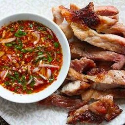 หมูย่างน้ำจิ้มแจ่ว 1ขีด