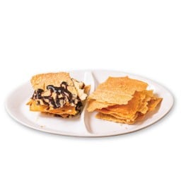 โรตีทิชชู่นมนมและทิชชู่ช็อกโกแลต