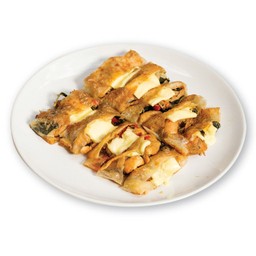 โรตีกระเพราไก่+ชีส