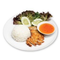 ข้าวไก่ทอด