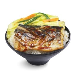 ข้าวหน้าซาบะย่างเกลือ