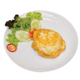 ข้าวไข่เจียวไก่สับ