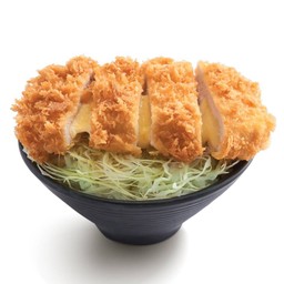 ข้าวหน้าหมูทอด