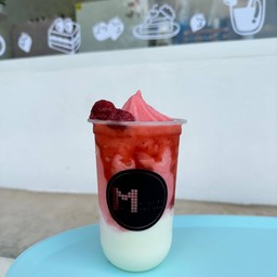 สตรอว์เบอร์รี่สมูทตี้ Strawberry Smoothies