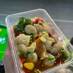 หอยเชลล์ดองซีอิ๊ว ( กล่อง )