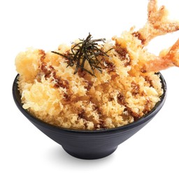 ข้าวหน้ากุ้งเทมปุระ