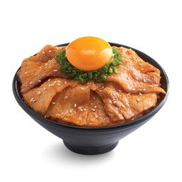 ข้าวหน้าหมูซอสเกาหลี