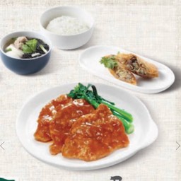 หมูสันซอสฮ่องกง