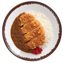 ข้าวแกงกะหรี่ไก่ทอด