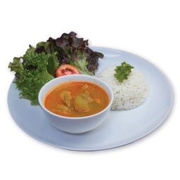 ข้าวแกงกะหรี่ไก่